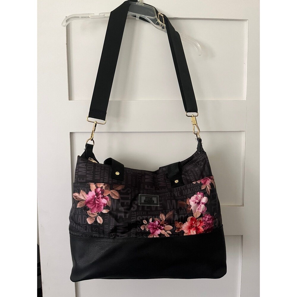 Steve Madden BGYMM Floral Print Tote Bag
